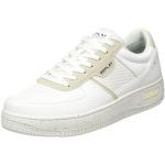 Chaussures de sport Replay blanches en caoutchouc Pointure 42 look fashion pour homme 