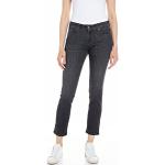 Jeans slim Replay noirs en denim stretch W28 look fashion pour femme 