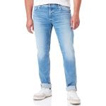 Jeans droits Replay blancs en denim stretch Taille L W34 look fashion pour homme 