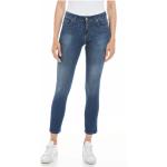 Jeans slim Replay bleus en denim stretch Taille S W25 L30 pour femme 