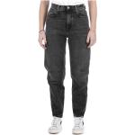 Jeans taille haute Replay noirs Taille 3 XL pour femme 