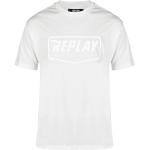 T-shirts Replay blancs Taille XS look fashion pour homme en promo 