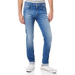Jeans slim Replay bleus en denim stretch Taille M W36 look fashion pour homme 