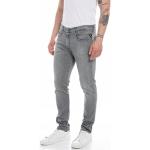 Jeans slim Replay gris en denim stretch Taille M W36 look fashion pour homme 