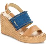 Sandales Replay bleues Pointure 41 avec un talon de plus de 9cm pour femme 