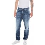 Jeans taille haute Replay bleus en denim stretch Taille M W33 look casual pour homme 
