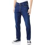 Jeans taille haute Replay bleues foncé en denim stretch W34 look casual pour homme 