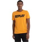 T-shirts Replay orange Taille XL pour homme 