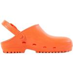 Chaussures de travail  orange en caoutchouc antistatiques Pointure 44 look sportif pour homme 