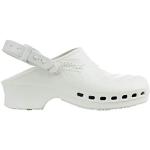 Chaussures de travail  blanches en caoutchouc anti choc Pointure 37 look fashion 