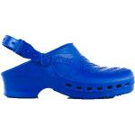Chaussures de travail  bleues en caoutchouc anti choc Pointure 43 look fashion 