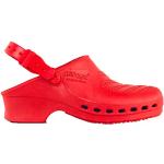 Chaussures de travail  rouges en caoutchouc anti choc Pointure 47 look fashion 
