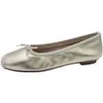 Reqins Ballerines Harmony Cuir Nacre Champagne (Numeric_39)