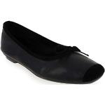 Chaussures casual Reqins noires en cuir Pointure 36 look casual pour femme 