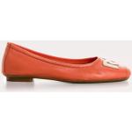 Chaussures casual Reqins orange en cuir Pointure 40 avec un talon jusqu'à 3cm look casual pour femme 