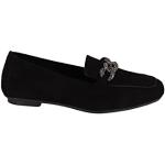 Chaussures casual Reqins noires en velours Pointure 38 look casual pour femme 