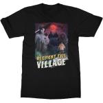 Resident Evil 8 Village T-Shirt Unisexe | Haut Resident Evil Tee-Shirt Graphique Chemise De Style Vintage