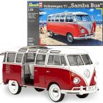 Maquettes bus Revell en plastique à motif bus Volkswagen Combi plus de 12 ans en promo 