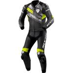 Vêtements REV'IT jaune fluo en cuir à motif vaches enfant MotoGP 