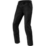 Pantalons classiques REV'IT noirs à motif ville Taille 3 XL look asiatique 