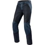 Pantalons REV'IT bleues foncé en fil filet Taille 3 XL en promo 