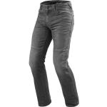 Jeans larges REV'IT gris foncé en denim en promo 