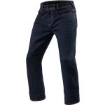Jeans baggy REV'IT bleues foncé en denim Taille 3 XL W28 L34 classiques pour femme 