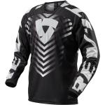 Vêtements REV'IT noirs en jersey à motif moto MotoGP Taille XXL pour homme 