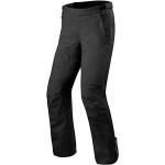 Pantalons de pluie REV'IT noirs en shoftshell à motif Berlin Taille 3 XL 