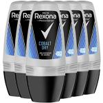 Anti transpirants Rexona en lot de 6 50 ml applicateur à bille pour le corps pour homme en promo 