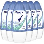 Anti transpirants Rexona en lot de 6 50 ml applicateur à bille pour le corps revitalisants pour femme 