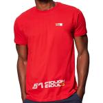 T-shirts RG512 rouges à manches courtes à manches courtes Taille XL look fashion 