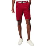 Bermudas RG512 rouges Taille M look fashion pour homme 