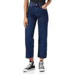 Jeans taille haute Levi's tencel W32 look fashion pour femme en promo 