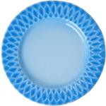 Rice - Ceramic Lunch Plate - Assiette - One Size - sky blue