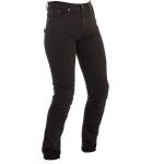 Jeans slim noirs en denim stretch Taille XS pour femme 