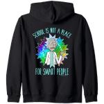 Sweats noirs Rick and Morty à capuche Taille S look fashion 