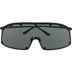 Rick Owens lunettes de soleil à monture oversize - Noir