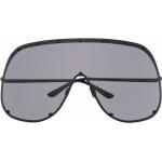 Rick Owens lunettes de soleil à monture monture couvrante oversize - Noir