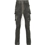 Pantalons taille élastique Rick Owens gris anthracite enduits Taille L 