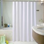 Rideaux de douche beiges nude en tissu lavable en machine 120x180 
