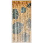Rideaux en bambou marron tropicaux 90x200 