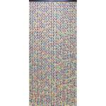 Rideaux de porte multicolores à perles 90x200 