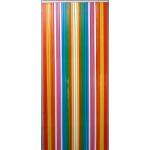 Rideaux de porte multicolores 90x200 