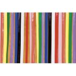 Rideau de porte lanières plastique Multicolore