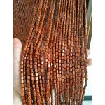 Rideaux de perles marron à perles 150x180 