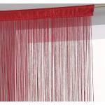 Rideaux Atmosphera rouges en polyester 90x200 modernes 