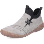 Boots Chelsea Rieker grises en caoutchouc Pointure 38 look fashion pour femme 