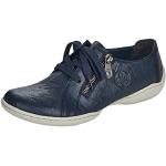 Chaussures de sport Rieker bleues étanches Pointure 37 avec un talon de plus de 9cm look fashion pour femme 