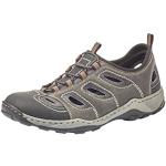 Chaussures de randonnée Rieker grises Pointure 41 look casual pour homme en promo 